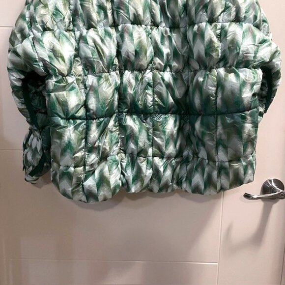 NWT Free People Movement Scrunchy Glossy Pippa Packable Puffer Jacket Green - Picture 11 of 16